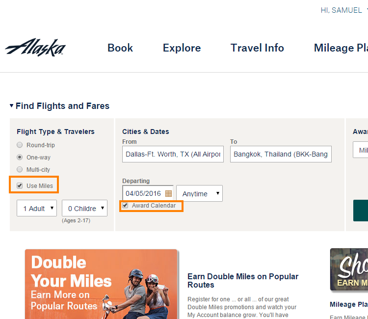 Use Miles