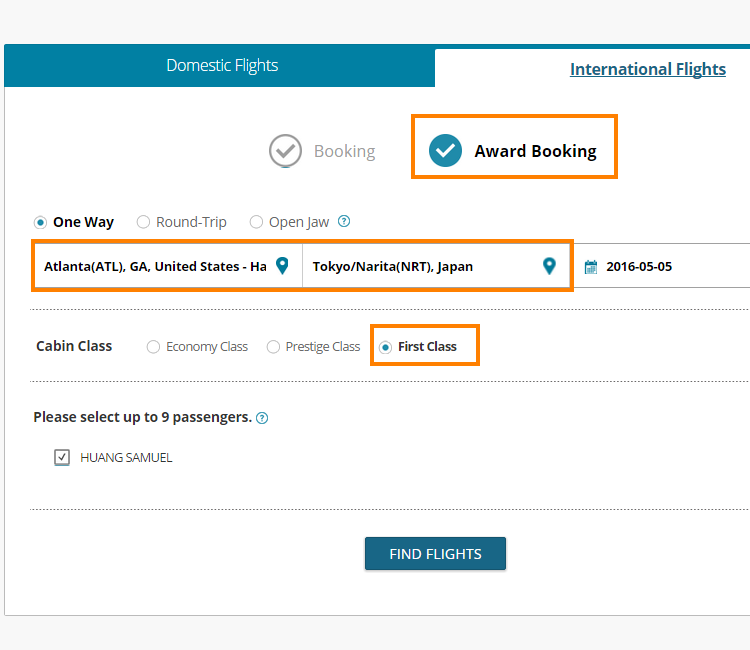 Step 3 Find flights