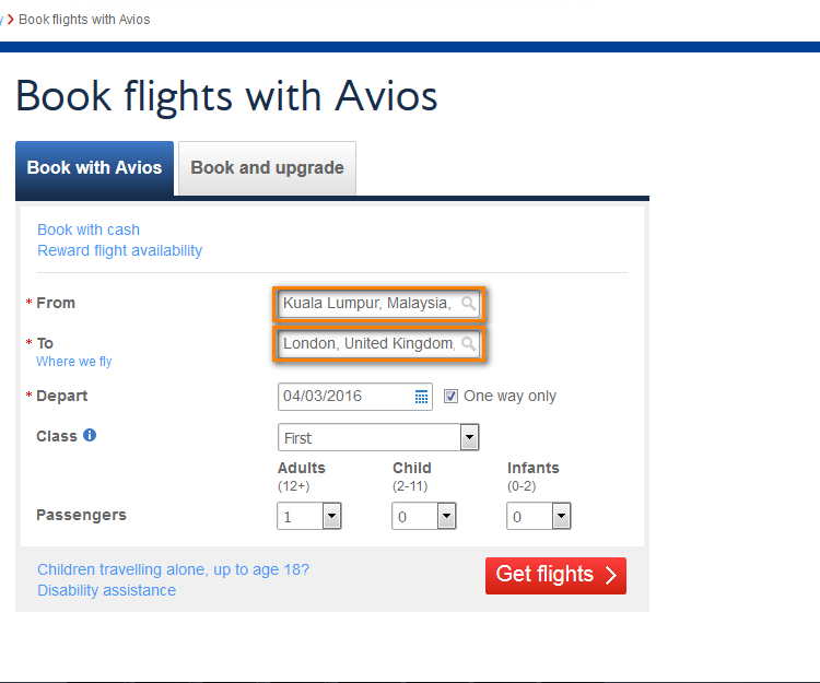 Step 4 Book Flights