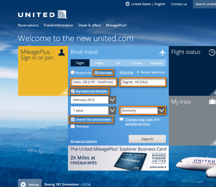 Croatia Airlines Search