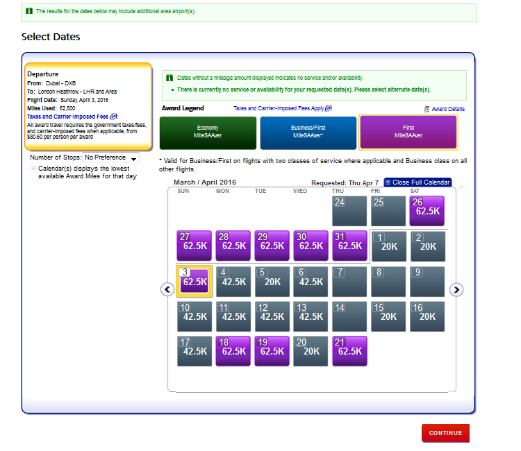 Qantas Dates