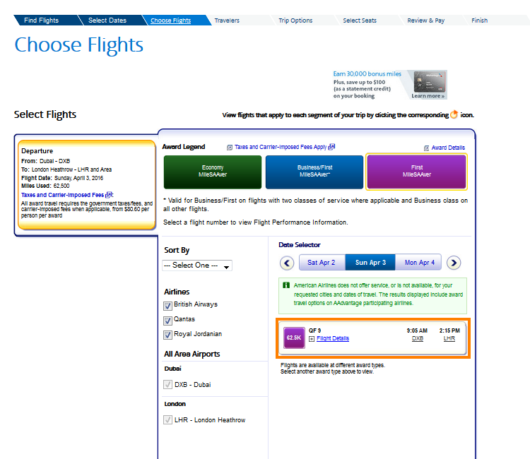 Qantas Details