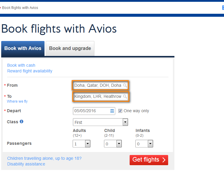 Qatar Airways Flights