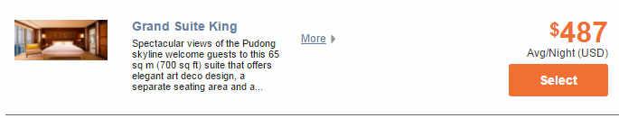 Photo of the Grand Suite King bedroom.